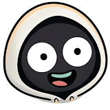 えむえむのフード姿のキャラクター